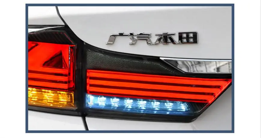 VLAND завод для задний габаритный фонарь автомобиля для города светодиодный задний фонарь с движущимся сигналом+ play and plug