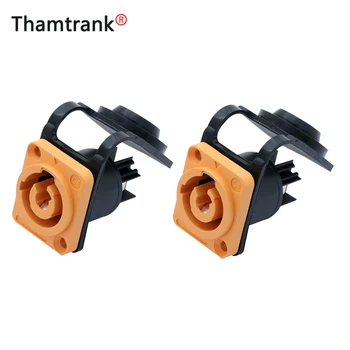 

Waterproof 3PIN Power CONnector Panel Mount Jack Socket NAC3FCA+NAC3MPA-1 Chassis Plug Panel Adapter Speaker Connector