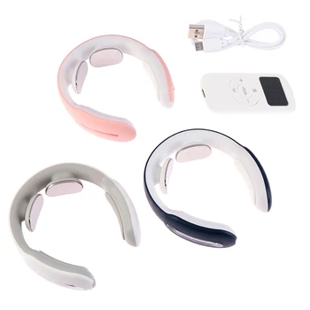 

Electric Neck Massager & Pulse Back 6 Modes Power Control Far Infrared Heating Pain Relief Tool Health Care Relaxation Machine