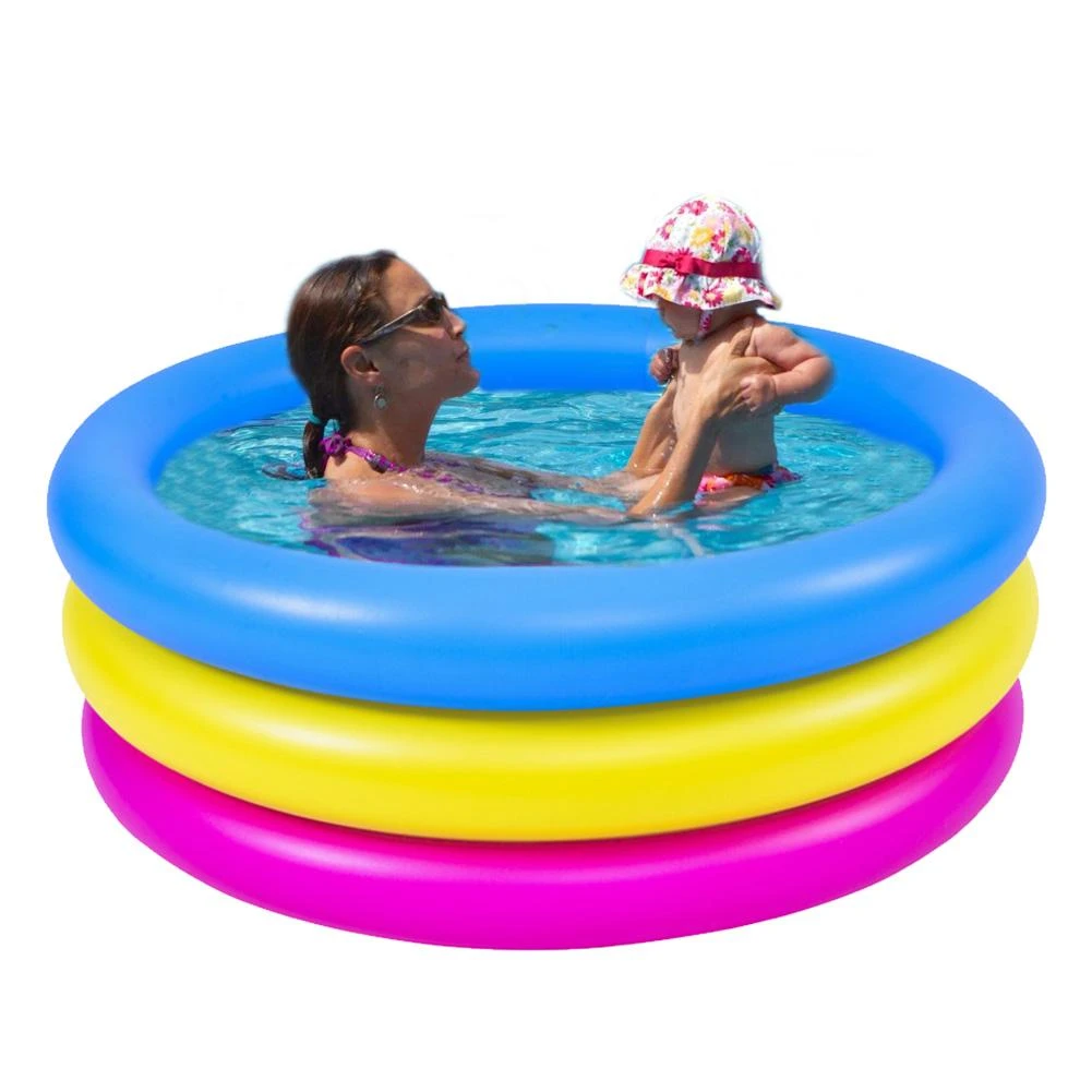 outdoor blow up pool