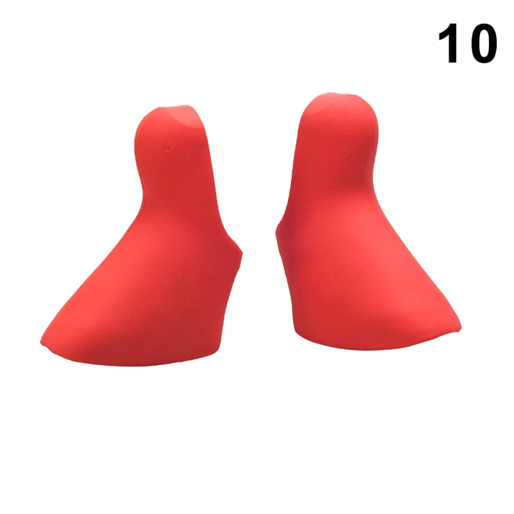 10 speed red 1 пара водонипроницаемый клад капот силиконовый рычаг переключения ручного тормоза крышка для 10/22 скорости SRAM FDX99 - Цвет: 10 speed red