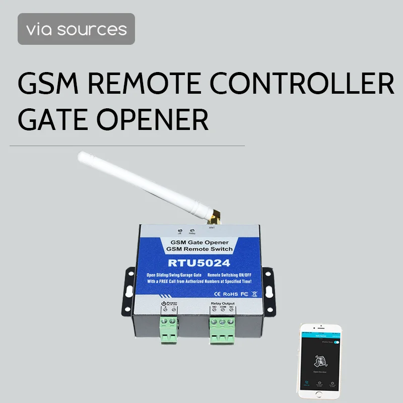 GSM реле RTU5024 пульт дистанционного управления доступом Открыватель дверей