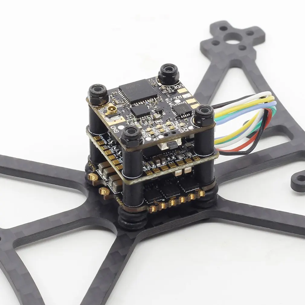 HGLRC FD413-VTX стек Fly Tower 16x16 2-4S F411 Контроллер полета 13A BLS 4в1 ESC VTX 400 МВт для RC Дрон запчасти