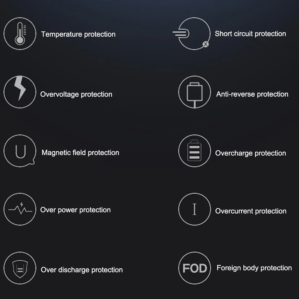 6 портов 8A QC 3,0 USB Беспроводное зарядное устройство для iPhone X XS samsung huawei PD18W мобильного телефона быстрое зарядное устройство для домашнего офиса путешествия