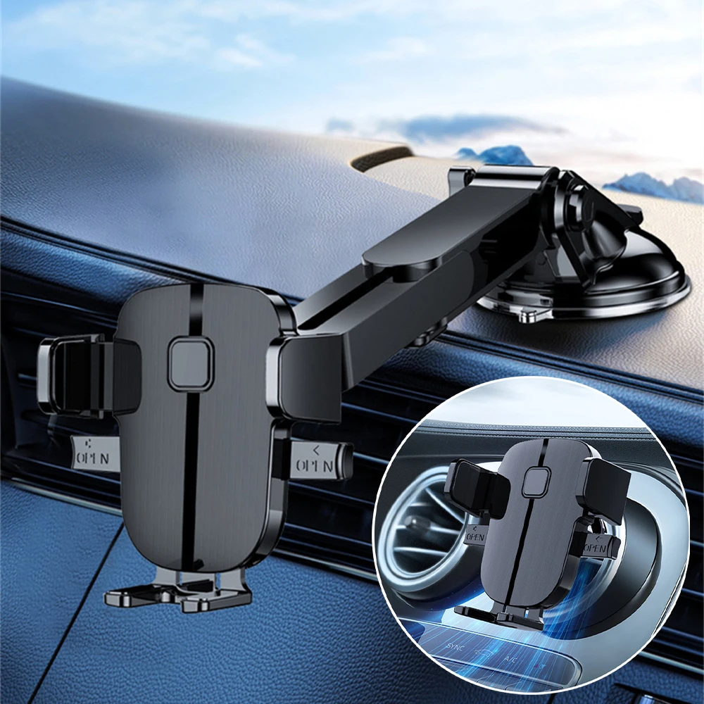 Dashboard Car Phone Holder Stand Car phone Support Clip Accessories For