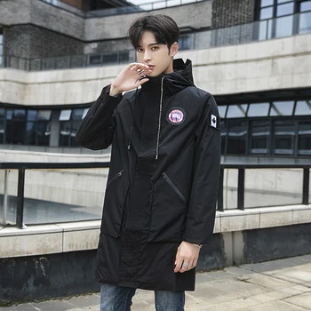 

Trench Coat Men Full Length Overcoat Tactical Sport Men Winter Coats Icebear Coats Casaco Masculino New Bestselling GG50dy009