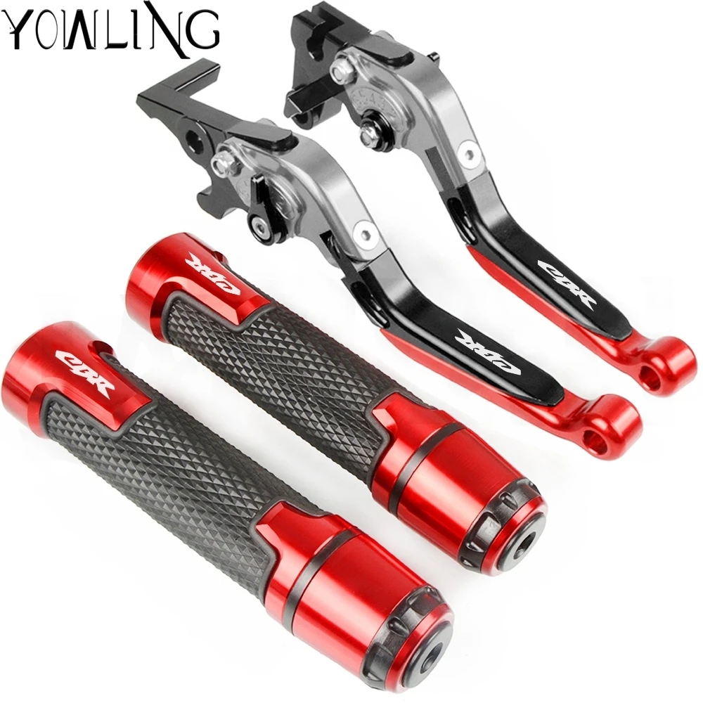 

For HONDA CBR600F CBR 600F CBR600 F 2011 2012 2013 Motorcycle Adjustable Brake Clutch Levers and Handlebar Hand Grips ends
