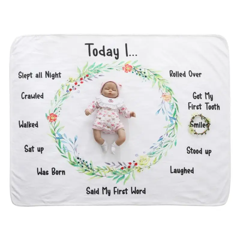 1 шт. детские одеяла пеленание новорожденных модные купальные коляски одеяла с цветочным принтом DIY фотографии реквизит фоновая ткань