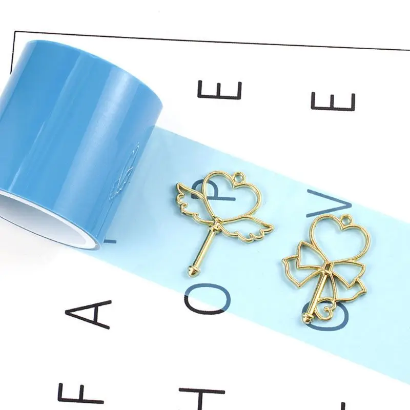 1 rouleau de ruban UV de 5m, bricolage résine époxy artisanat outils cadre métallique colle Anti-fuite adhésif Transparent outils de fabrication de bijoux