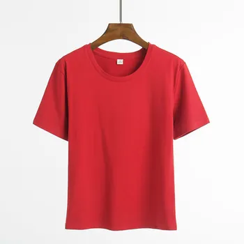 

shirt short sleeves students' loose fitting bodysuit T shirt Casual Summer Cotton