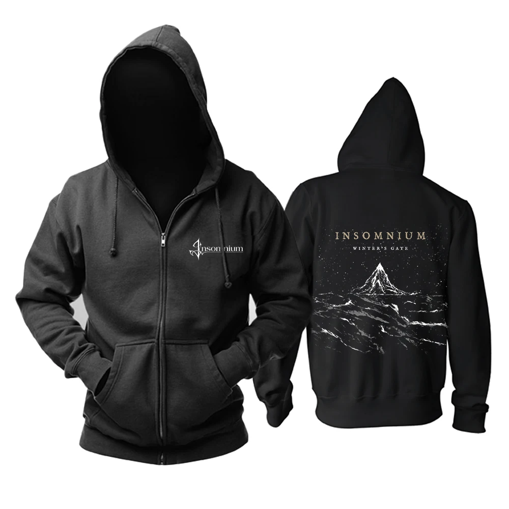 Todhoof INSOMNIUM One For Sorry/Beyond the Horizon альбом Melody Death металлическая Толстовка Азиатский размер - Цвет: style2