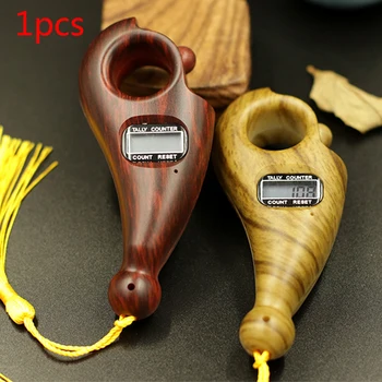 

Accurate Relaxation Scroll Decompression Toy Digital Display ABS Buddha Beads Counter With Tassel For Buddhist Handheld Mini