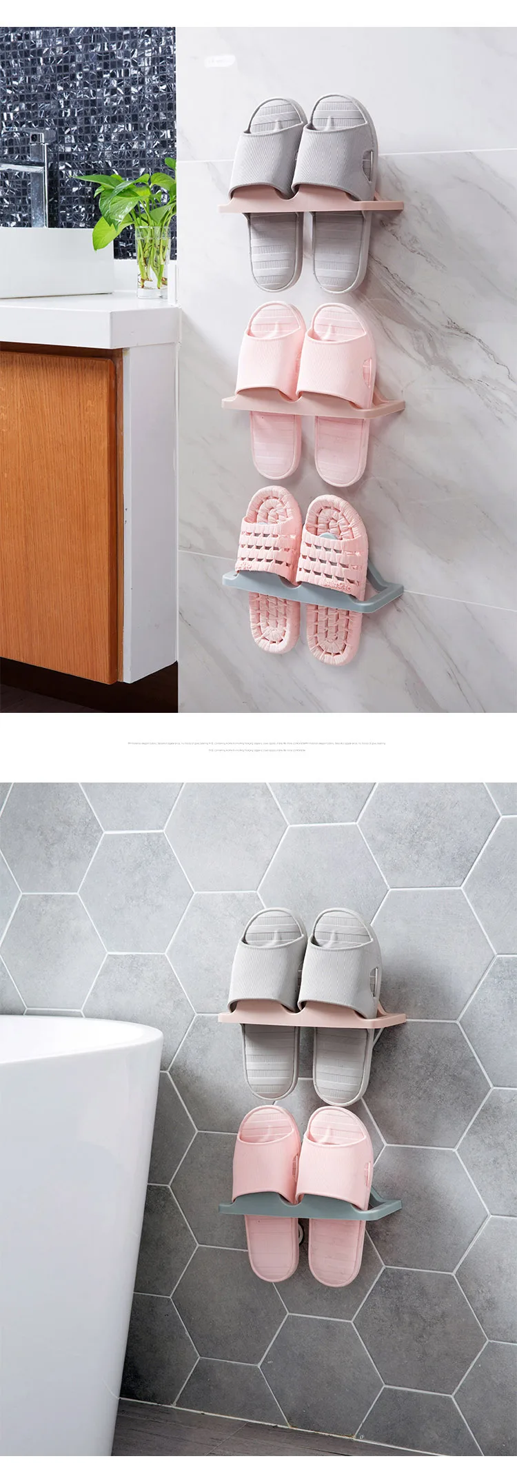New Bathroom Accessories Bathroom Storage Rack Family Kitchen Daily Necessities Dormitory Crafts Creative Shoe Rack