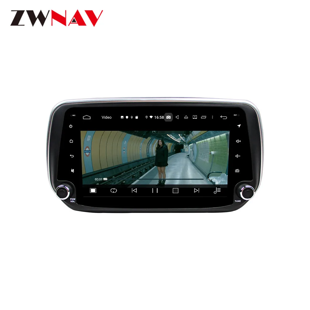 Android 9 DSP автомобильный без DVD плеер gps навигация для hyundai IX45/Sante Fe+ головное устройство мультимедийный плеер радио магнитофон
