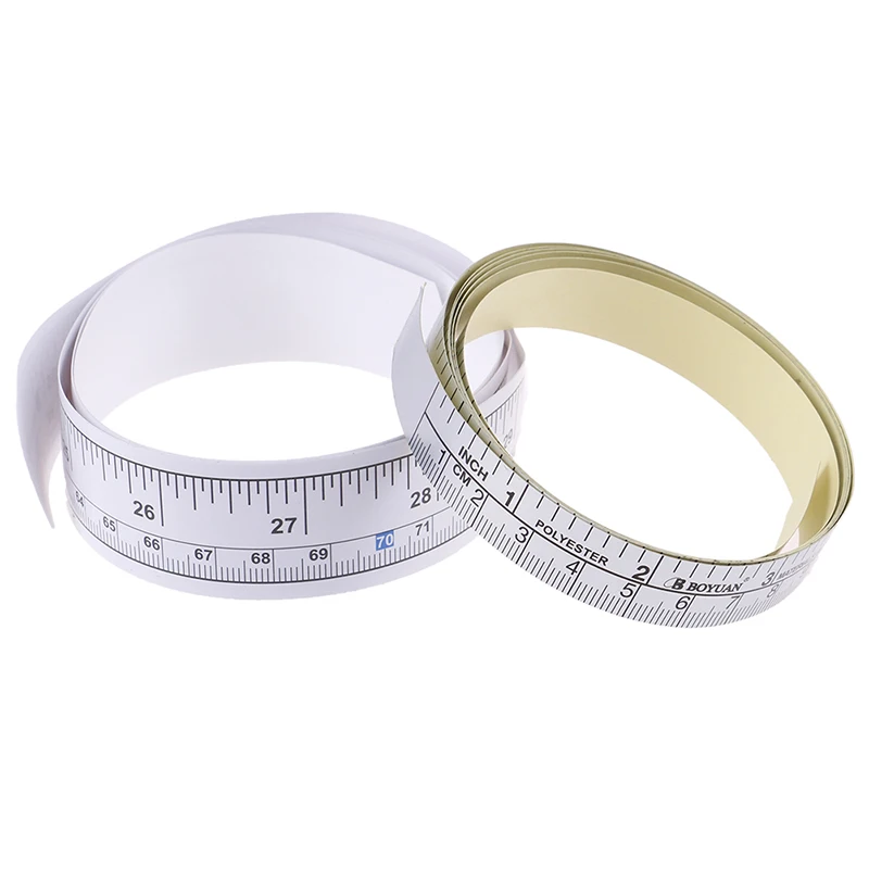 90/151cm Self Adhesive Metric Measure Tape Vinyl Ruler 1Pc For Sewing Machine Sticke tape measure measuring tape measuring ruler
