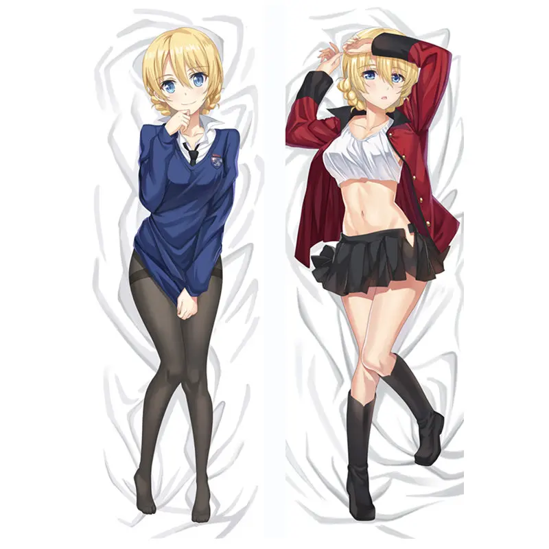 Аниме для девочек и танки, накидка для подушки, Саори takebe Dakimakura Чехол сексуальная девушка 3D двухсторонняя постельные принадлежности обниматься тела Чехол GP02