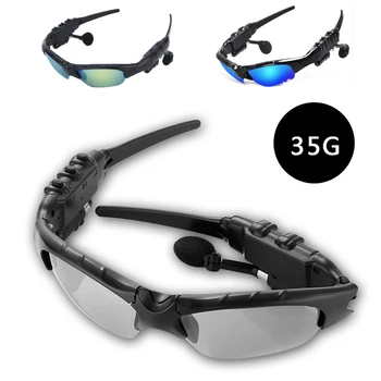 

Bluetooth earphone HBS-368 Wireless Sunglasses earphone 2 in 1 with microphone answer the phone BT4.0 Control distance 10M