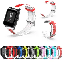 Ouhaobin ремешок для наручных часов для Xiaomi Huami Amazfit Bip, Молодежные часы, сменный силиконовый ремешок для наручных часов, аксессуары для наручных часов