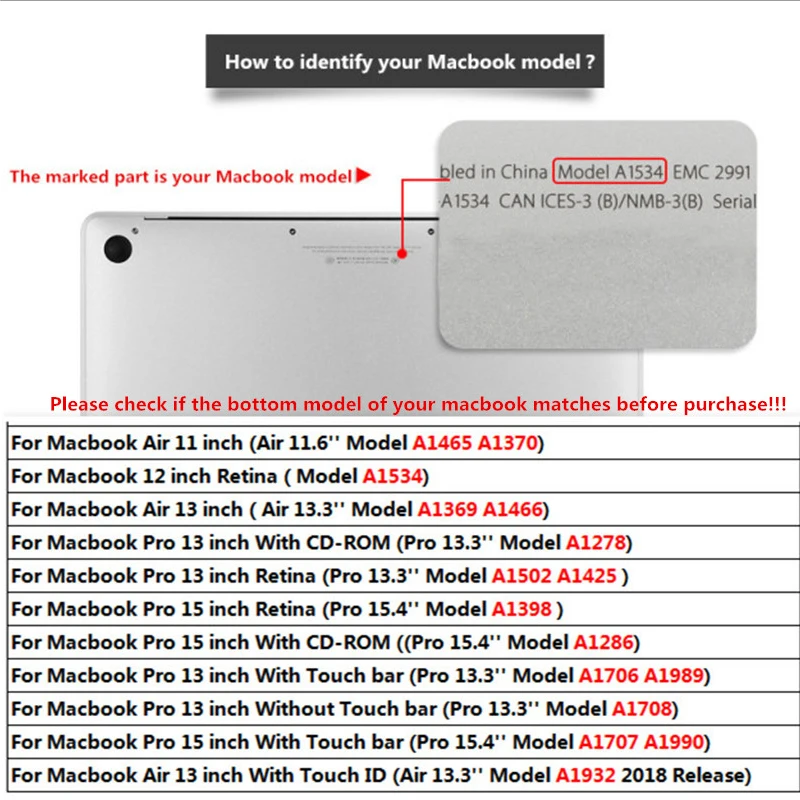 Чехол MTT для Macbook Air Pro retina 11, 12, 13, 15 дюймов, чехол с сенсорной панелью, космическая капсула, 13,3, 15,4 дюймов, чехол для ноутбука A1706, A1466