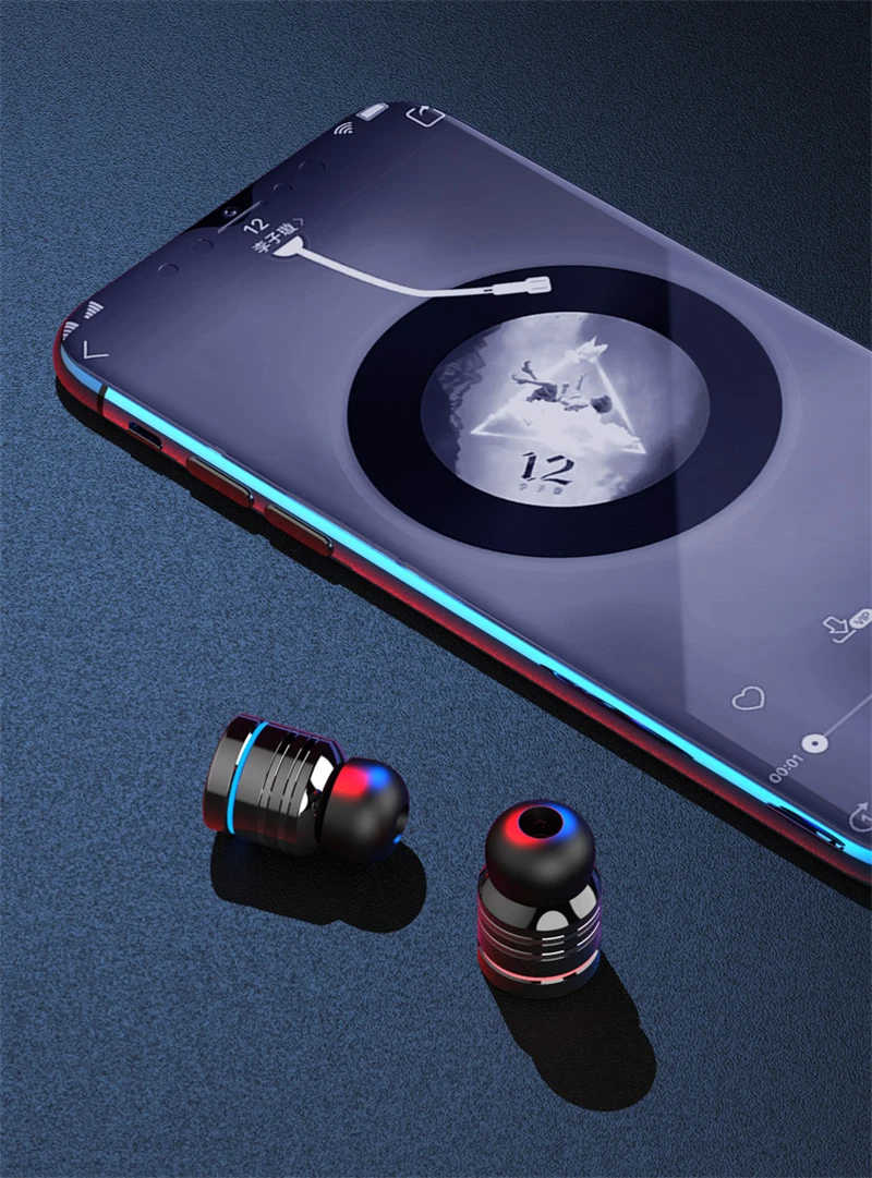 Новинка TWS 5,0 Bluetooth 9D стерео наушники беспроводные наушники IPX7 водонепроницаемые наушники смарт банк питания держатель телефона YZ286