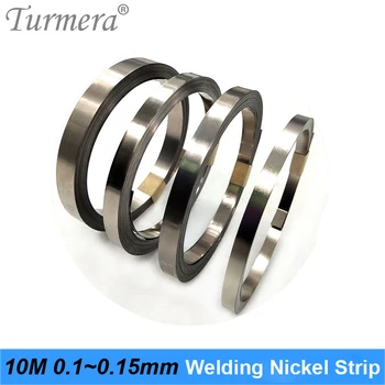 

10m 0.1mm 0.12mm 0.15mm 18650 Li-ion Battery Nickel Sheet Plate Nickel Strip Connector spot welding machine Battery Pack welding