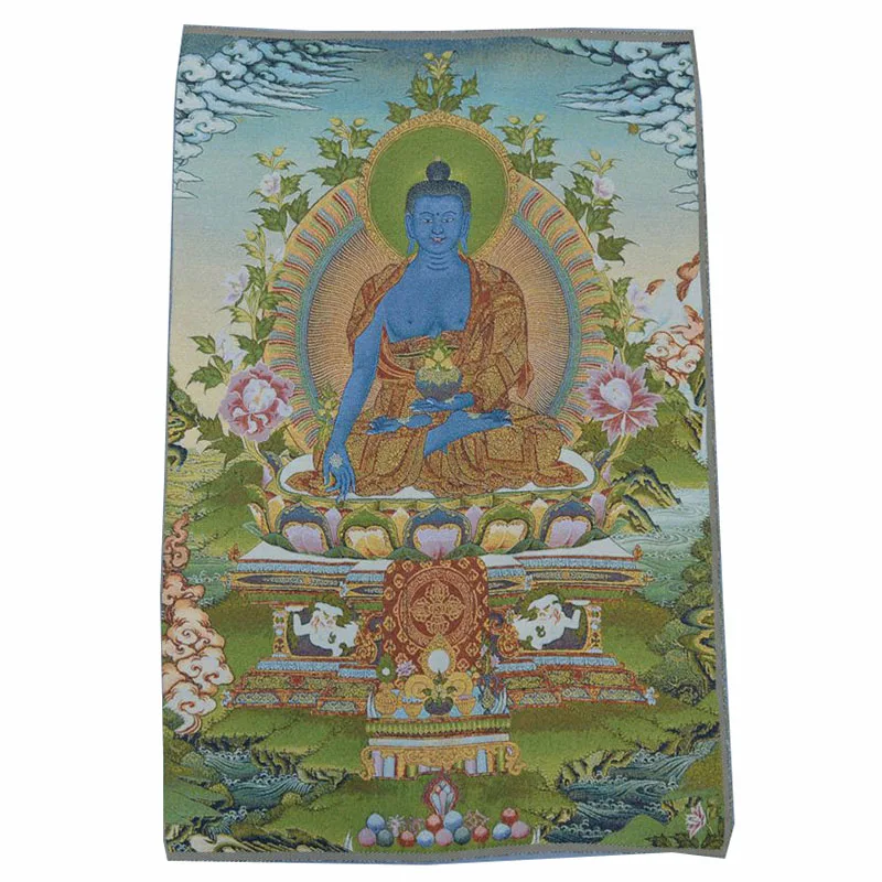 tenture murale buddha tapestry tibet wall rug background carpet dorm home decoration |