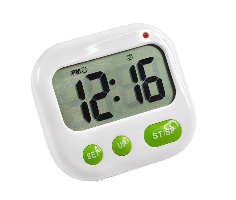 Цифровой кухонный таймер для приготовления пищи часы обратного отсчета большой