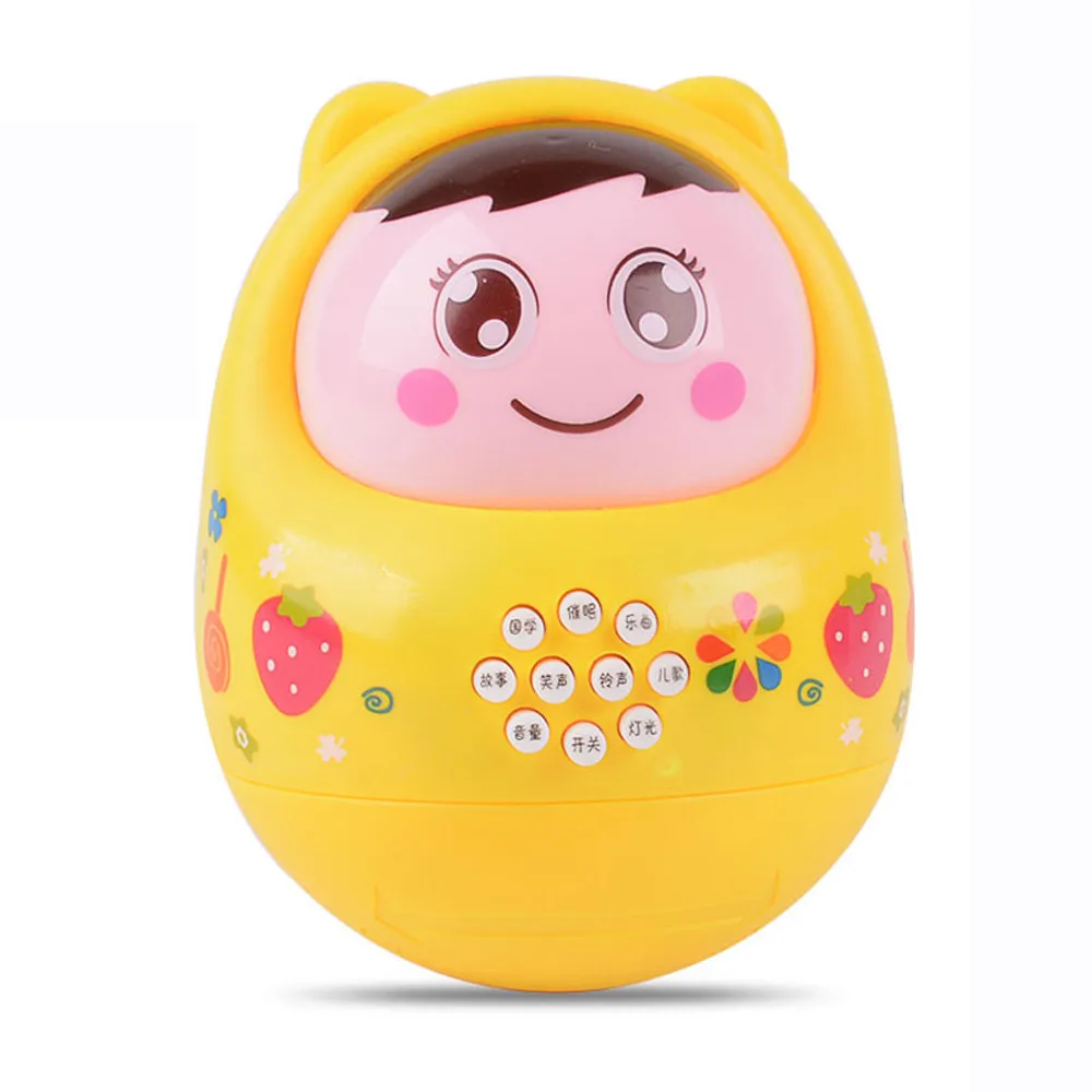 Светодиодная музыкальная игрушка Roly кукла Детские Развивающие головоломки музыкальное развитие родитель-ребенок игры Рождественский подарок игрушки для ребенка