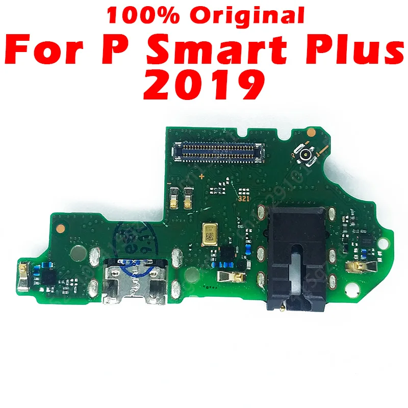 Оригинальная зарядная плата для Huawei P Smart Plus 2019 USB порт зарядки на PCB Dork