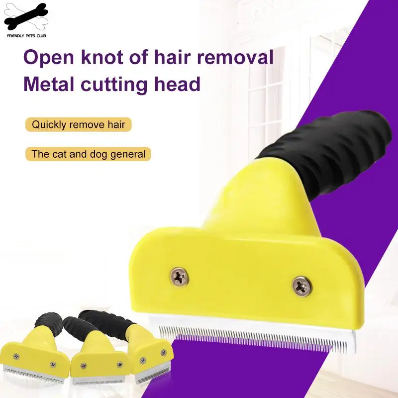 Pet Hair Comb Cat Dog Grooming Removal Knife Exttaccion Dog Hair