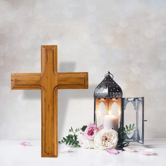 Wholesale Craft Mini Wooden Hand Stained Easter Crosses 2 X 3