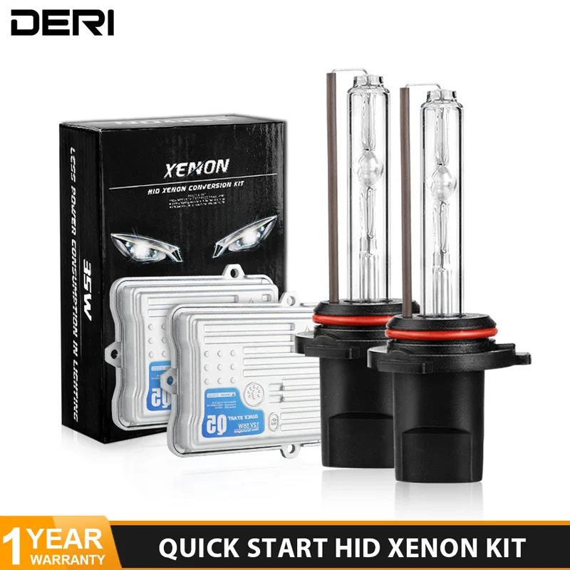 DERI H11 HID Xenon Kit 0 1 секундный супер быстрый старт яркий Q5 55 Вт комплект фар H8 H9 AC