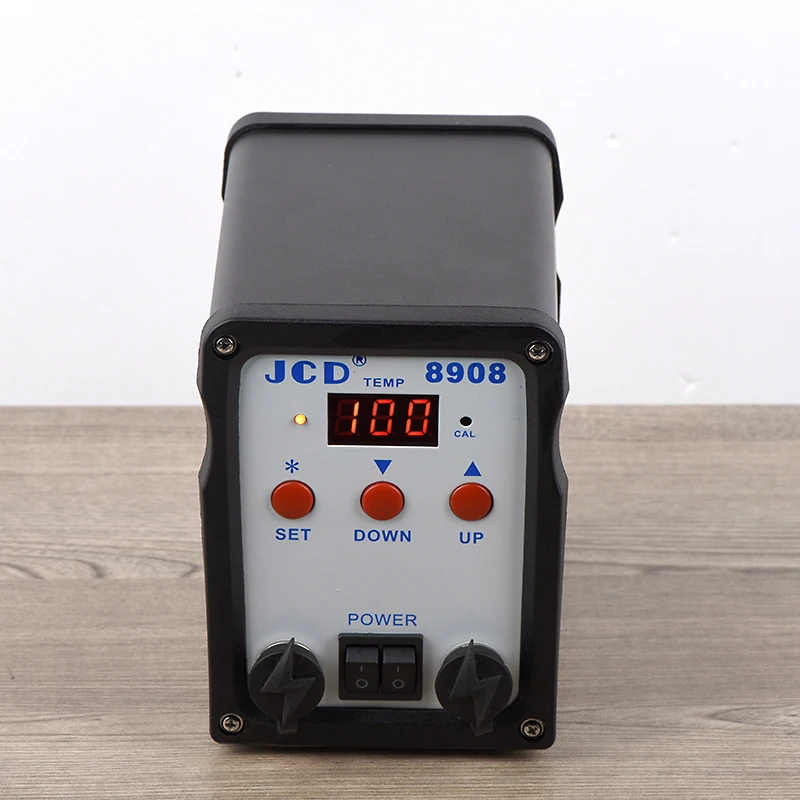 Паяльная станция JCD 2 в 1 SMD BGA жк цифровая паяльная 750 вт тепловая пушка сварочный