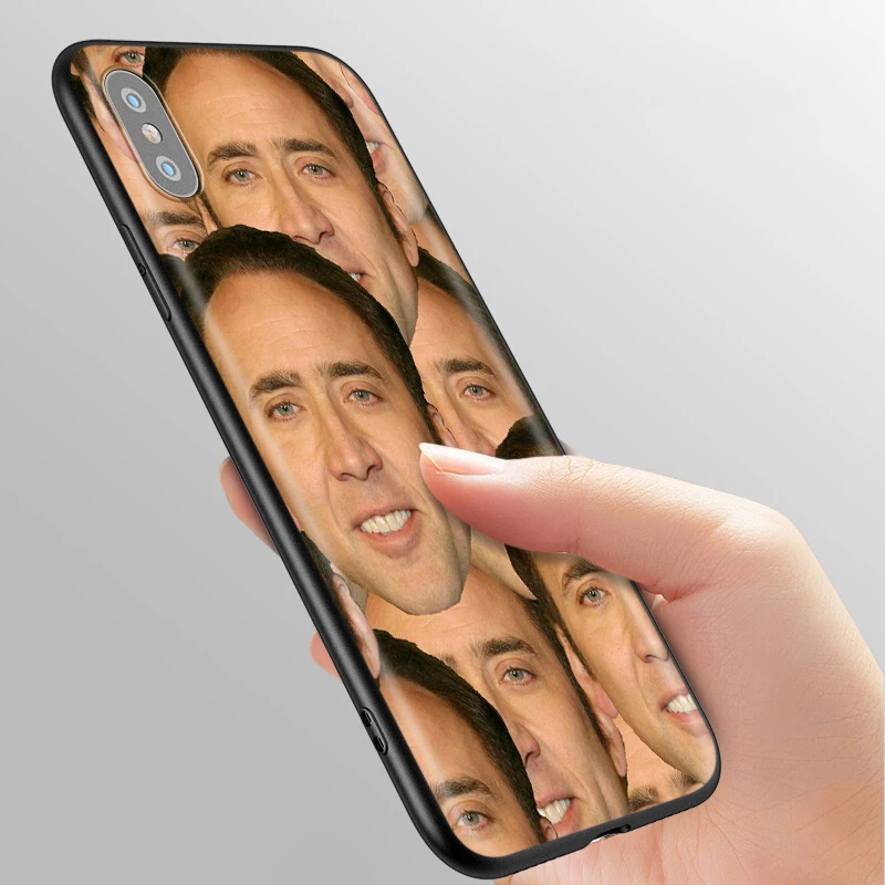 YIMAOC Nicolas Cage силиконовый мягкий чехол для iPhone 12 Mini 11 Pro XS Max XR X 8 7 6 6S Plus 5 5S SE|Бамперы| |