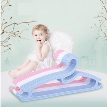 

30cm 20 pcs/lot Plastic Kids Children's Coat Hanger Clothes Drying Rack for Kids Quality PP Baby Hanger