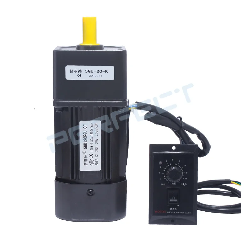5RK120GU CF 220V AC мотор 120 Вт индукционный небольшой машина 2 7/4 5/6 9/9/12 5/18/22/27/33/45/54/67/90/108/135
