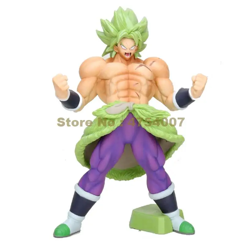 Аниме Драконий жемчуг z dbz театральная версия брали с зелеными волосами ПВХ экшн