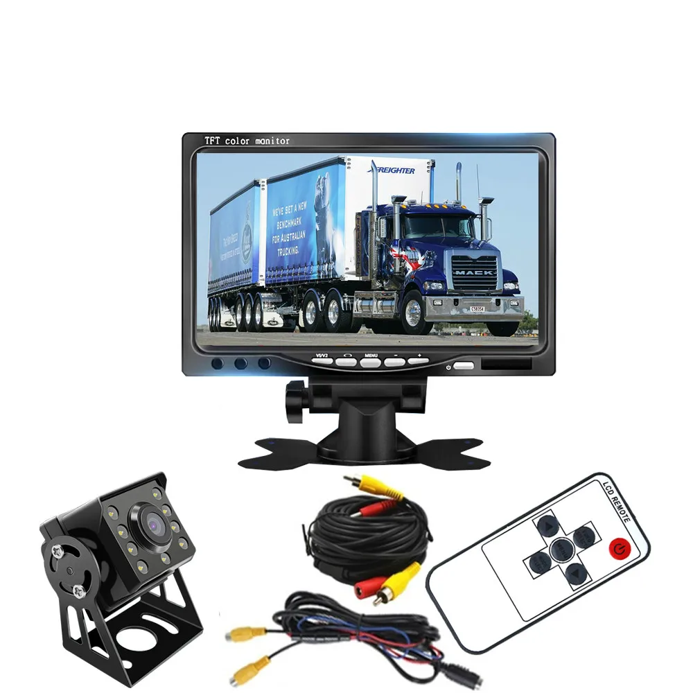 Автомобильная резервная камера водонепроницаемая 8 ИК светодиодный ночного