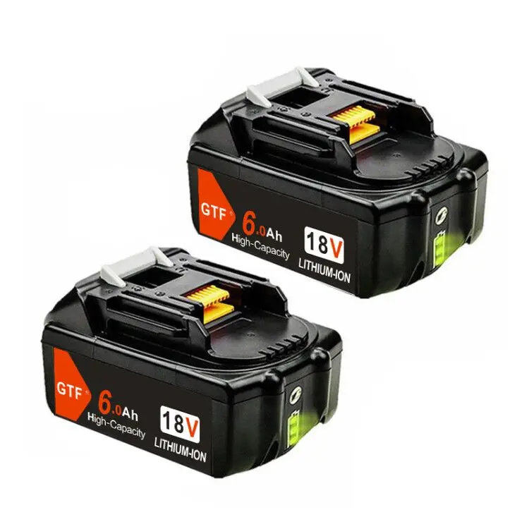 Оригинальный 18V 6.0Ah 6000AH Li-Ion Батарея пакет для MAKITA BL1860 BL1850 BL1860B Мощность инструмент