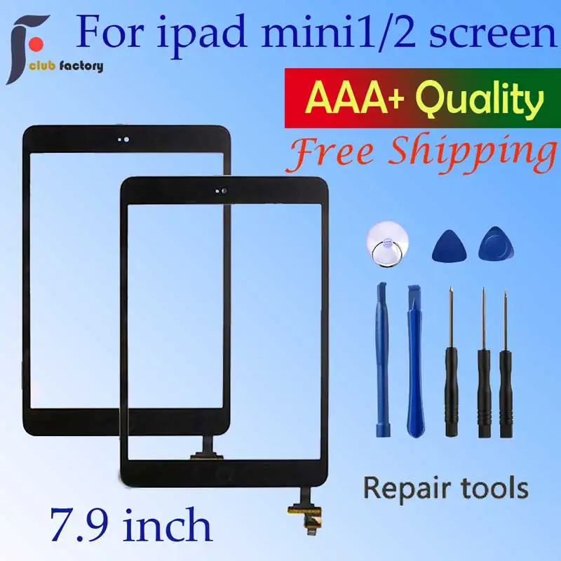 Новый сенсорный экран для iPad Mini 1 A1432 A1454 A1455 A1489 A1490 A1491 кабель ИС с цифровым