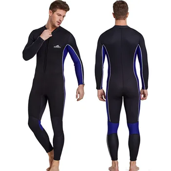 

Neoprene Wetsuit 3MM Wet Suit Men Couple Spearfishing Windsurf Surf Snorkeling Diving Sails Suits Long Sleeve Thermal Swimwear