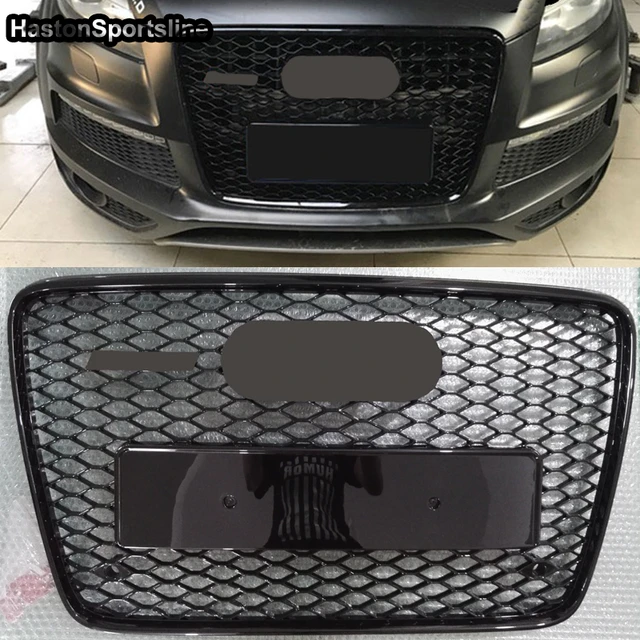 Calandre de capot en nid d'abeille pour Audi Q7 SQ7 Sline 2007 – 2015,  accessoires de style de voiture - AliExpress