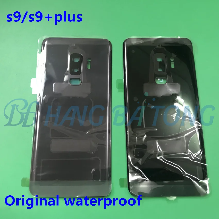 

Original new Samsung Galaxy S9 Plus S9+ Back Cover Rear Door Housing Cover Glass Back Battery Cover Replacement For Samsung S9