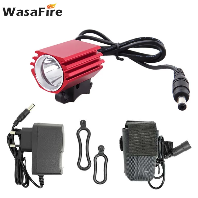 1800LM XM-L2 LED Bike Front Light Super Bright Bicycle Road 6400mAh Battery MTB Headlight Cycling HeadLamp Flashlight | Спорт и