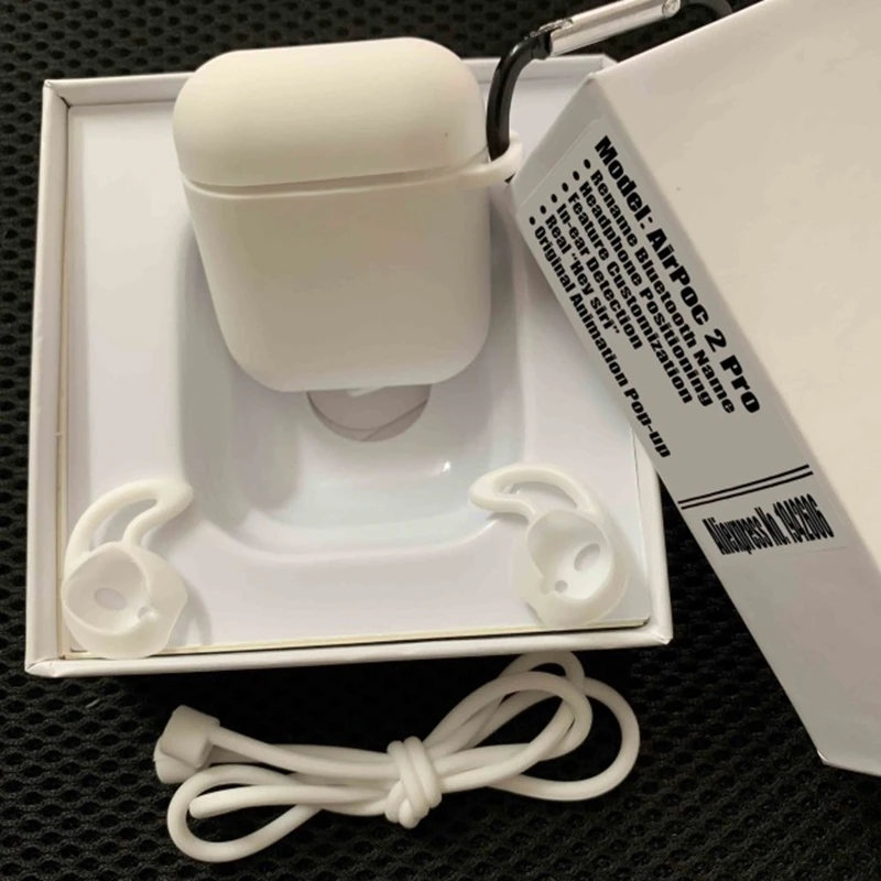 white-kits Final Clone 2,0 REAL H1 чип поддерживает gps, изменение имени, шумоподавление, привет Siri для всех смартфонов iphone android bluetooth 5.0 earphone headphones with change the name earbuds positioning in ear detection - Цвет: white-kits