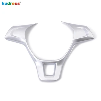 

For VW For Volkswagen Tiguan 2017 2018 2019 ABS Matte Interior Styling Steering Wheel Cover Trim Sticker Case Car Accessories