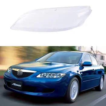 

Car Headlight Glass Lamp Lens Cover Auto Headlight Lens Lamp Cover Lampshade Bright Shell For Mazda 6 2003- 2008 Car Accessories