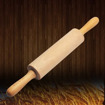 

Building Blocks Rolling Pin Solid Wood Flour Stick Rolling Pin Roller Exhaust Dumplings Rolling Pin Non-stick Large Size Baking
