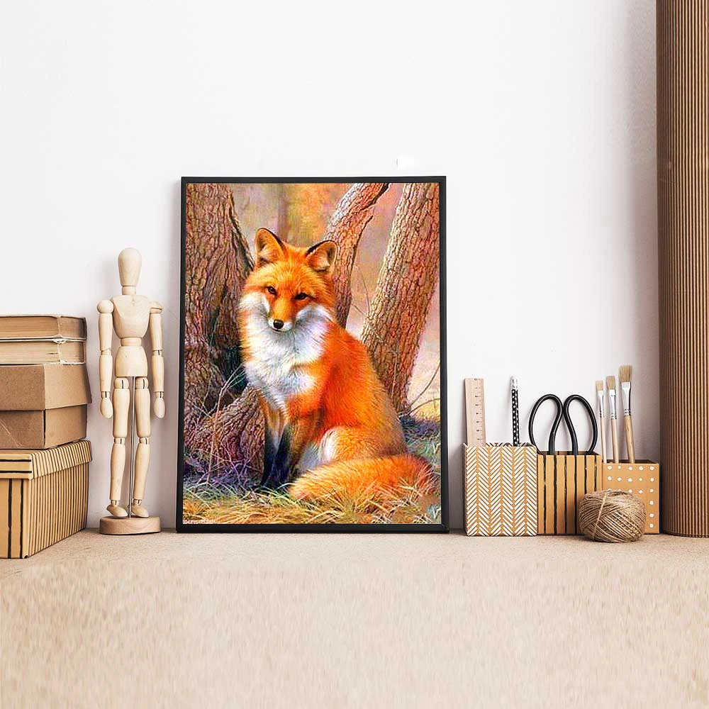 

5D Diamond Painting Full Drill Square Display Animal Diamond Embroidery Full Square Cross Stitch Rhinestones Decor Home Gift I