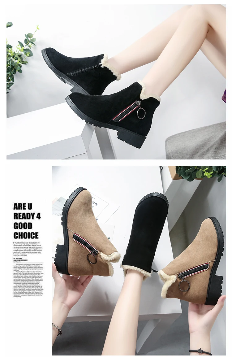 Bootee/женские ботинки г.; Роскошные Дизайнерские австралийские ботинки на низком каблуке со шнуровкой и молнией с круглым носком; зимние женские ботинки